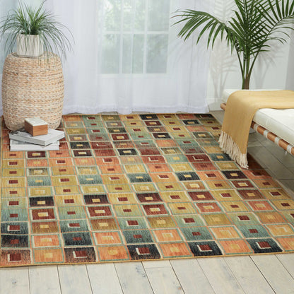 Nourison Home Aristo  Multicolor  Contemporary