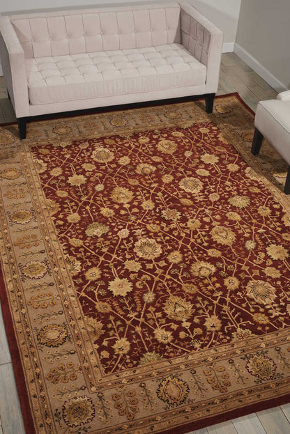 Nourison Home Nourison 3000  Rust  Traditional