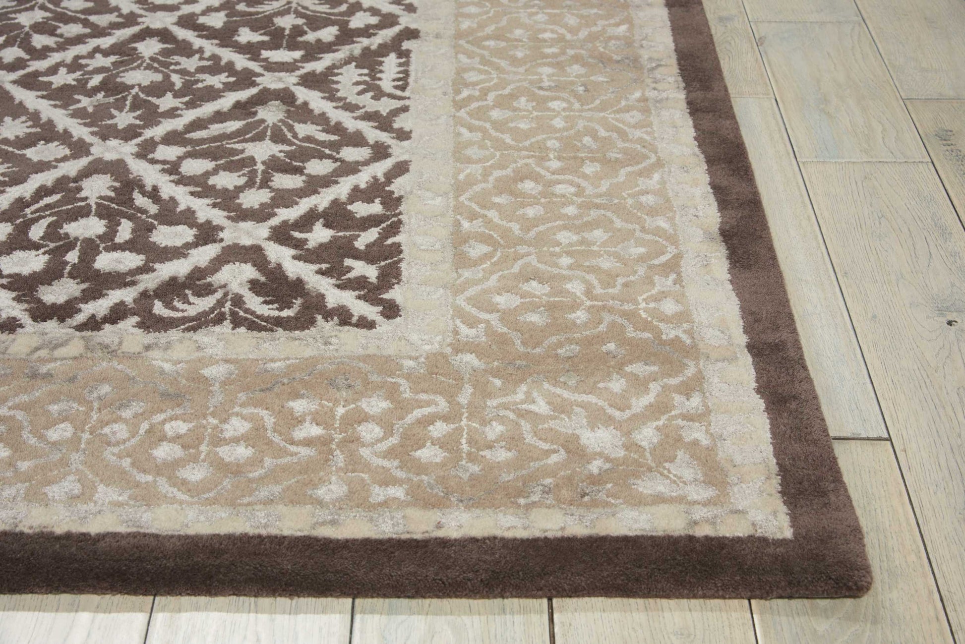 Nourison Home Symphony  Charcoal  Traditional