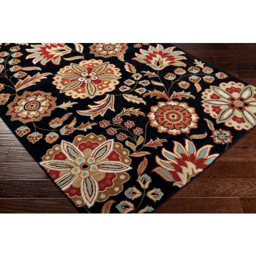 Surya Athena ATH-5017 Black Cottage Tufted Rug