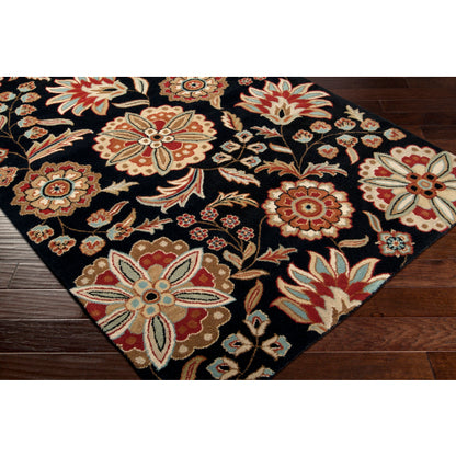 Surya Athena ATH-5017 Black Cottage Tufted Rug
