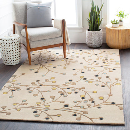 Surya Athena ATH-5116 Light Beige Cottage Tufted Rug