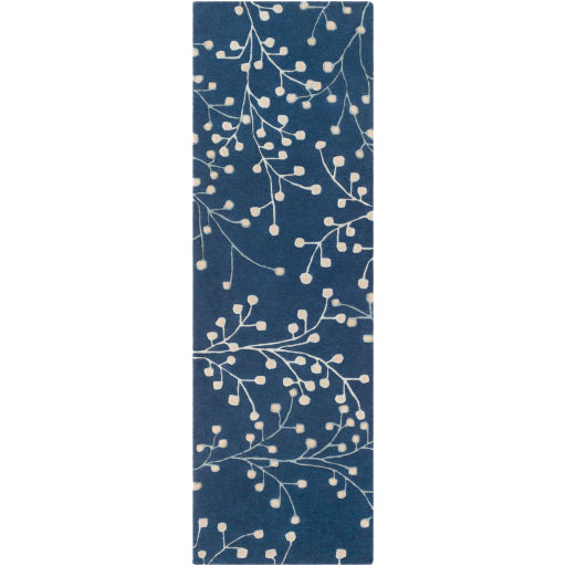 Surya Athena ATH-5156 Ink Blue Cottage Tufted Rug