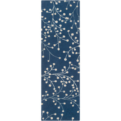 Surya Athena ATH-5156 Ink Blue Cottage Tufted Rug