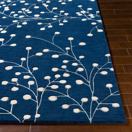 Surya Athena ATH-5156 Ink Blue Cottage Tufted Rug