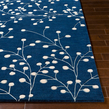 Surya Athena ATH-5156 Ink Blue Cottage Tufted Rug