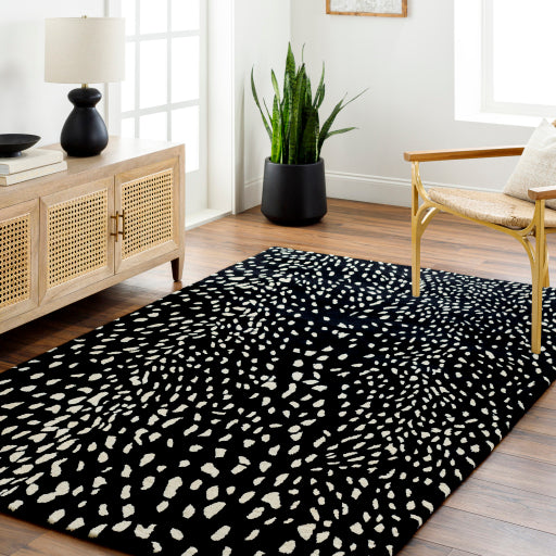 Surya Athena ATH-5172 Black Modern Tufted Rug