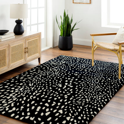 Surya Athena ATH-5172 Black Modern Tufted Rug