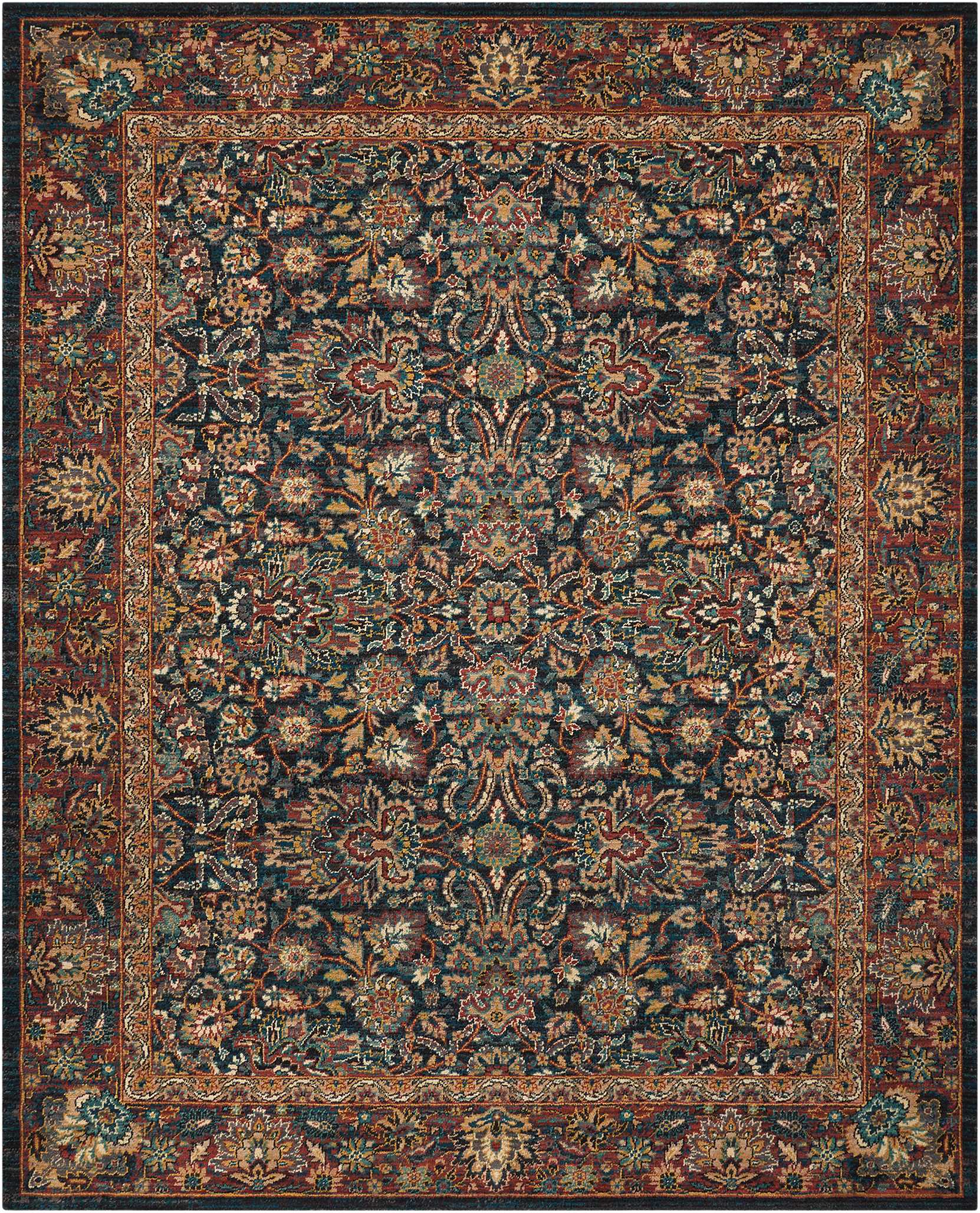 Nourison Home Nourison 2020  Navy  Traditional