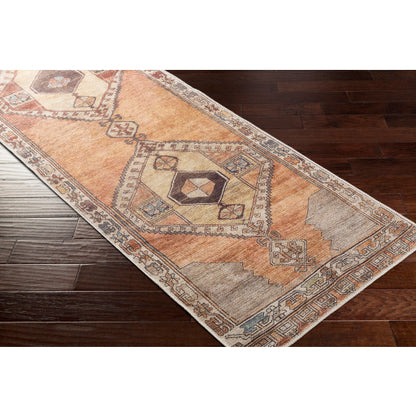 Surya Antiquity AUY-2303 Dark Brown Traditional Machinemade Rug