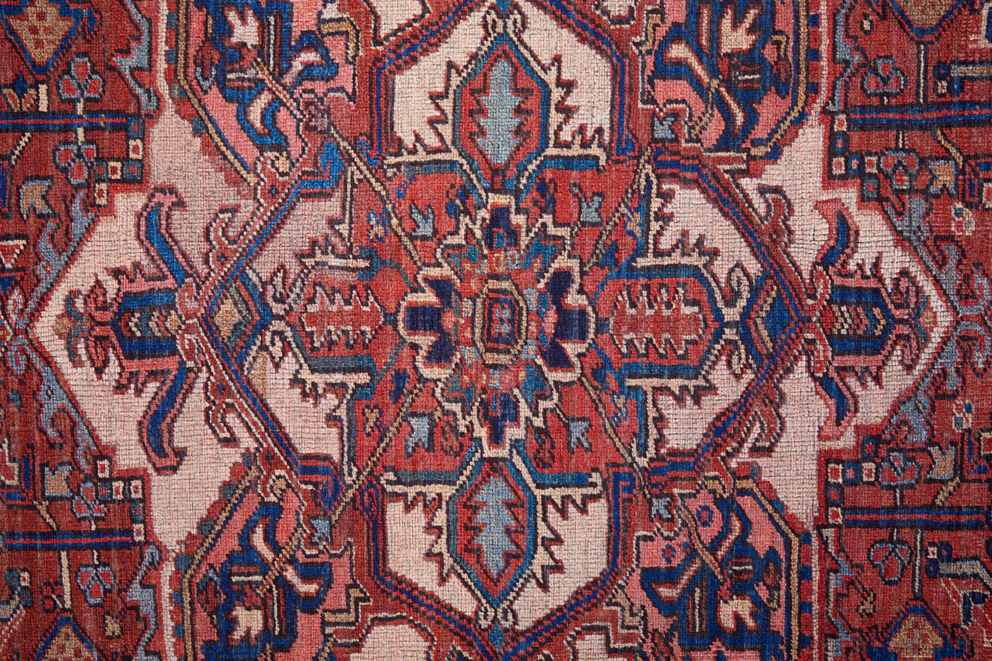 Feizy Rawlins  Red Navy Transitional/Bohemian & Eclectic/Vintage