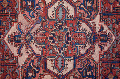Feizy Rawlins  Red Navy Transitional/Bohemian & Eclectic/Vintage