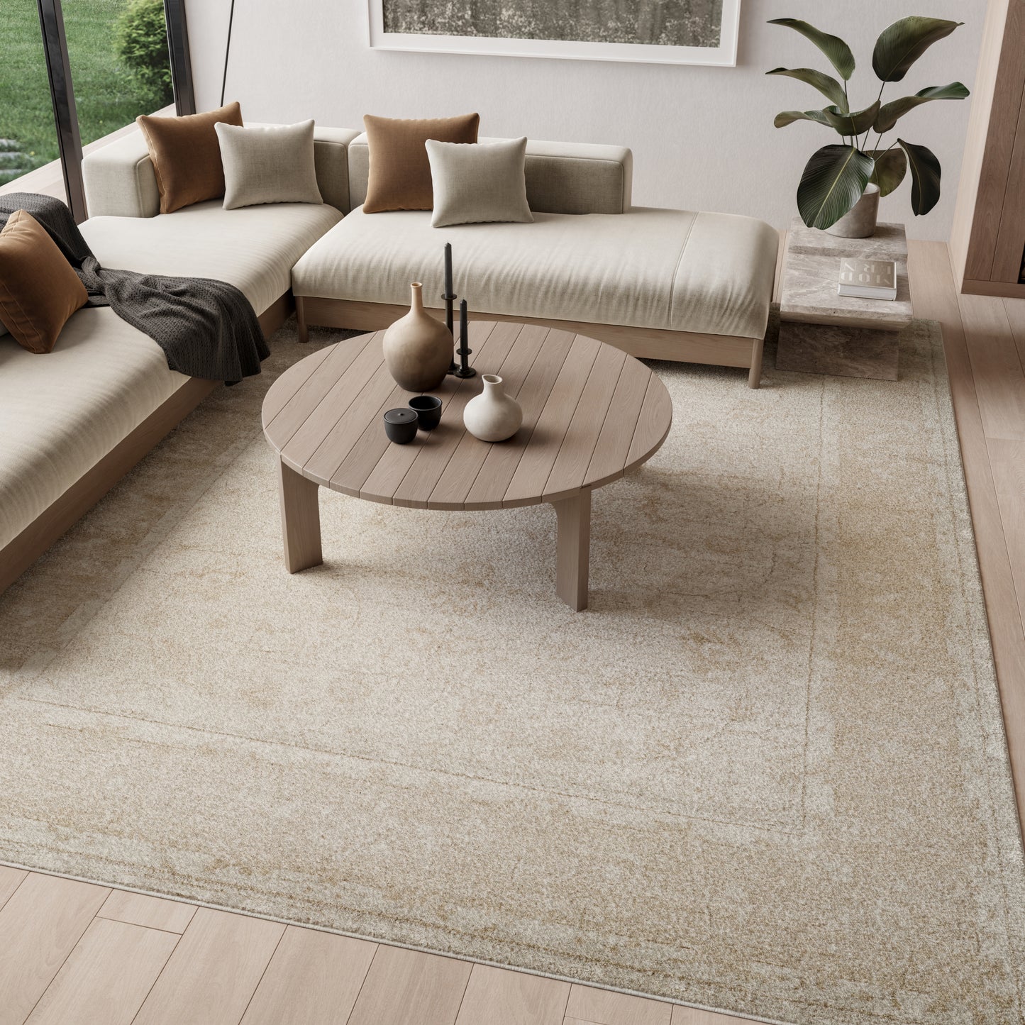 Nourison Home Dekor  Ivory Taupe  Traditional