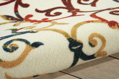 Nourison Home Home & Garden  Multicolor  Transitional