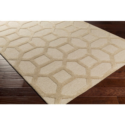 Surya Arise AWRS-2130 Light Beige Modern Tufted Rug