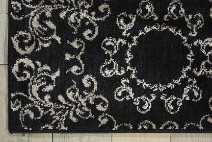 Nourison Home Tranquility  Black  Transitional