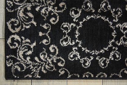 Nourison Home Tranquility  Black  Transitional