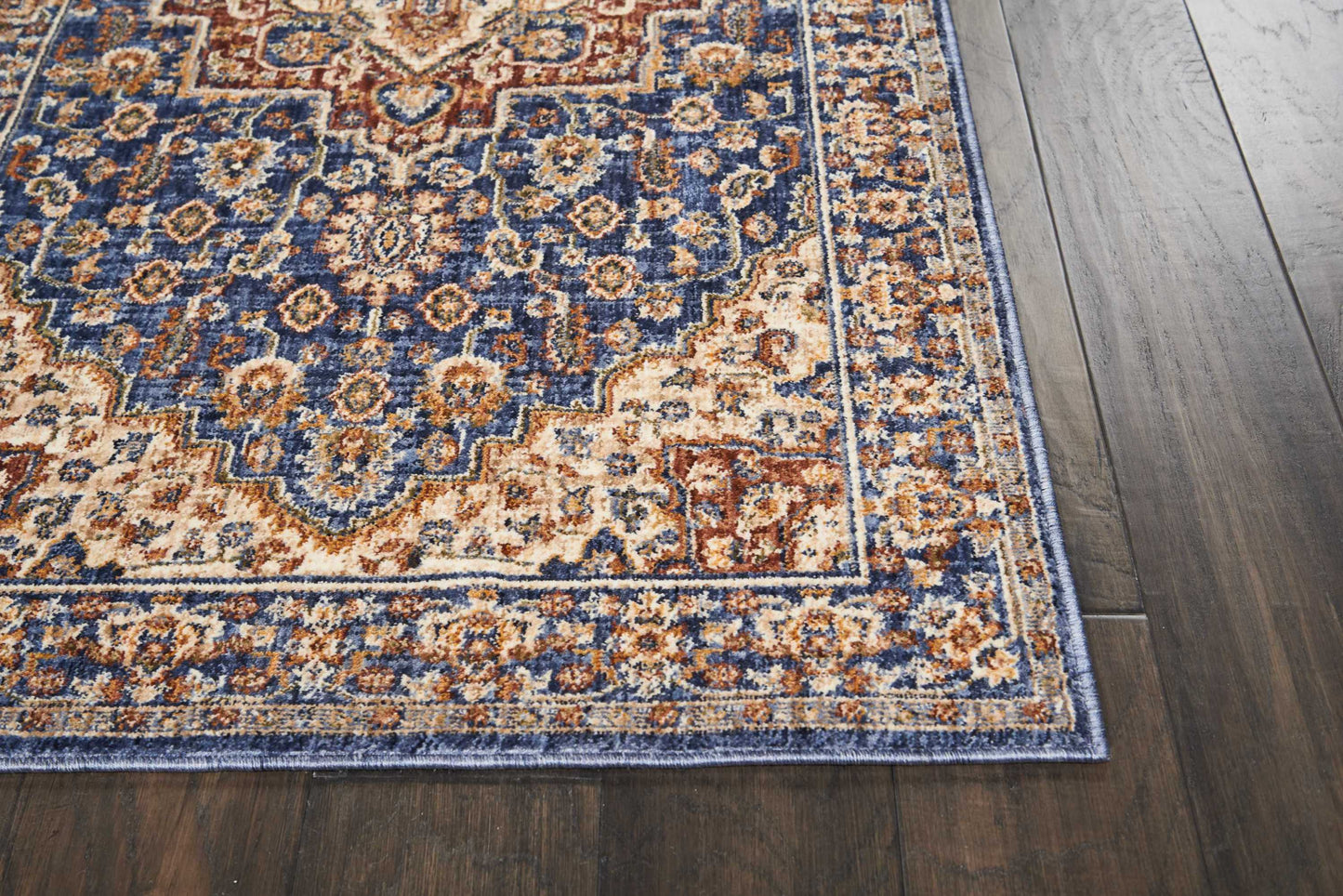 Nourison Home Lagos  Blue  Traditional