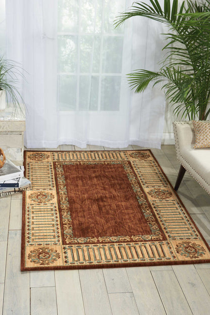 Nourison Home Vallencierre  Brown  Traditional