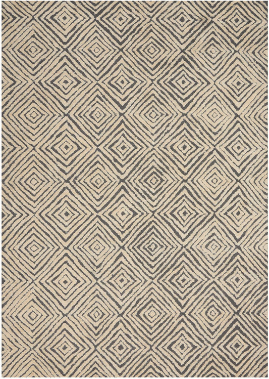 Nourison Home Deco Mod  Grey Ivory  Transitional