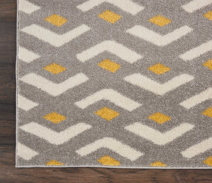 Nourison Home Harper  Grey  Contemporary