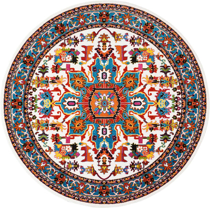 Nourison Home Oakdale OKD06 Ivory Traditional Power-loomed Rug