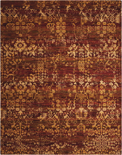 Nourison Home Rhapsody RH011 Multicolor Transitional Loomed Rug