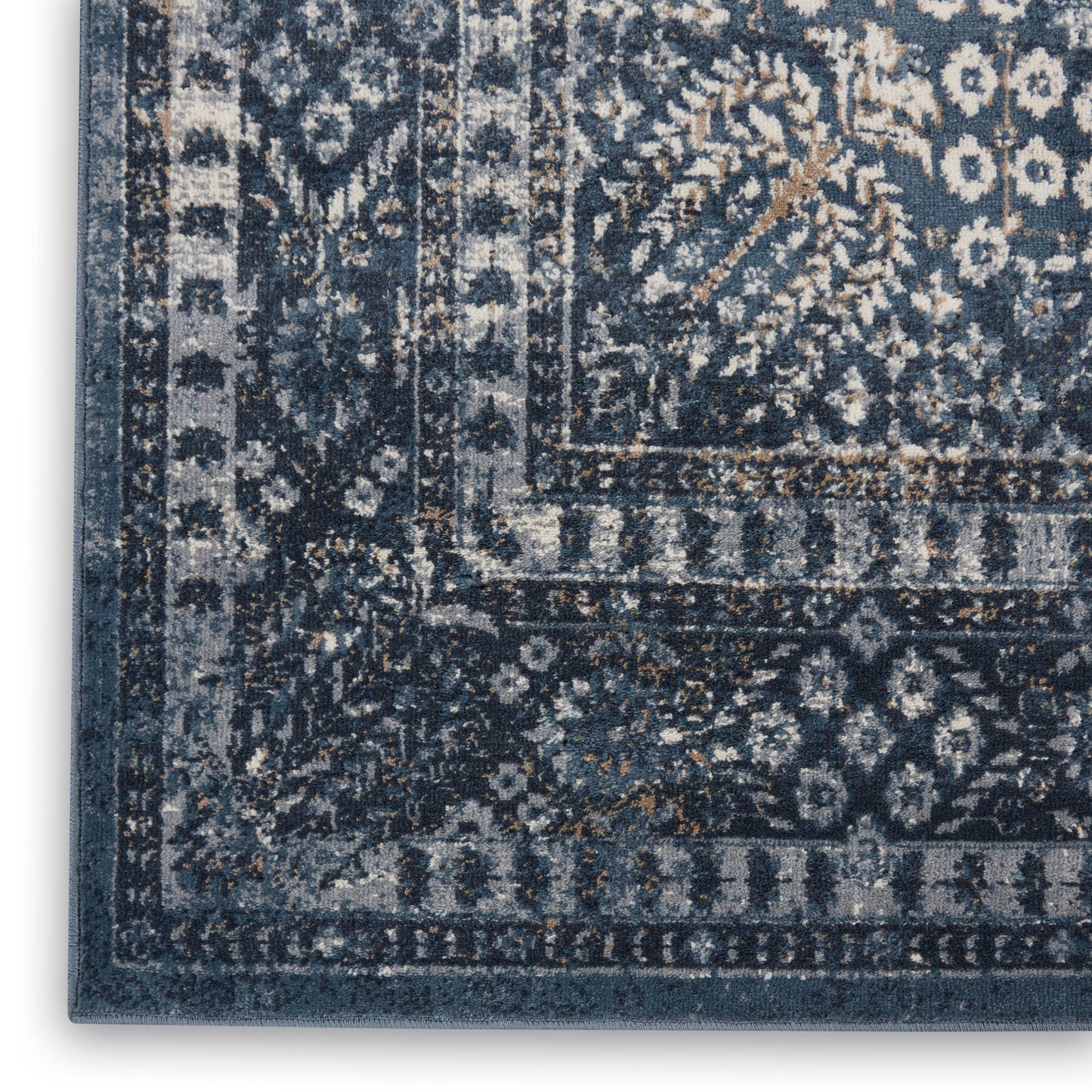 Nourison Home Malta  Navy  Traditional