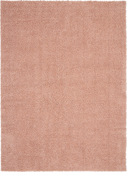 Nourison Home Malibu Shag  Blush  Contemporary