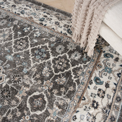 Nourison Home American Manor  Grey Ivory  Traditional