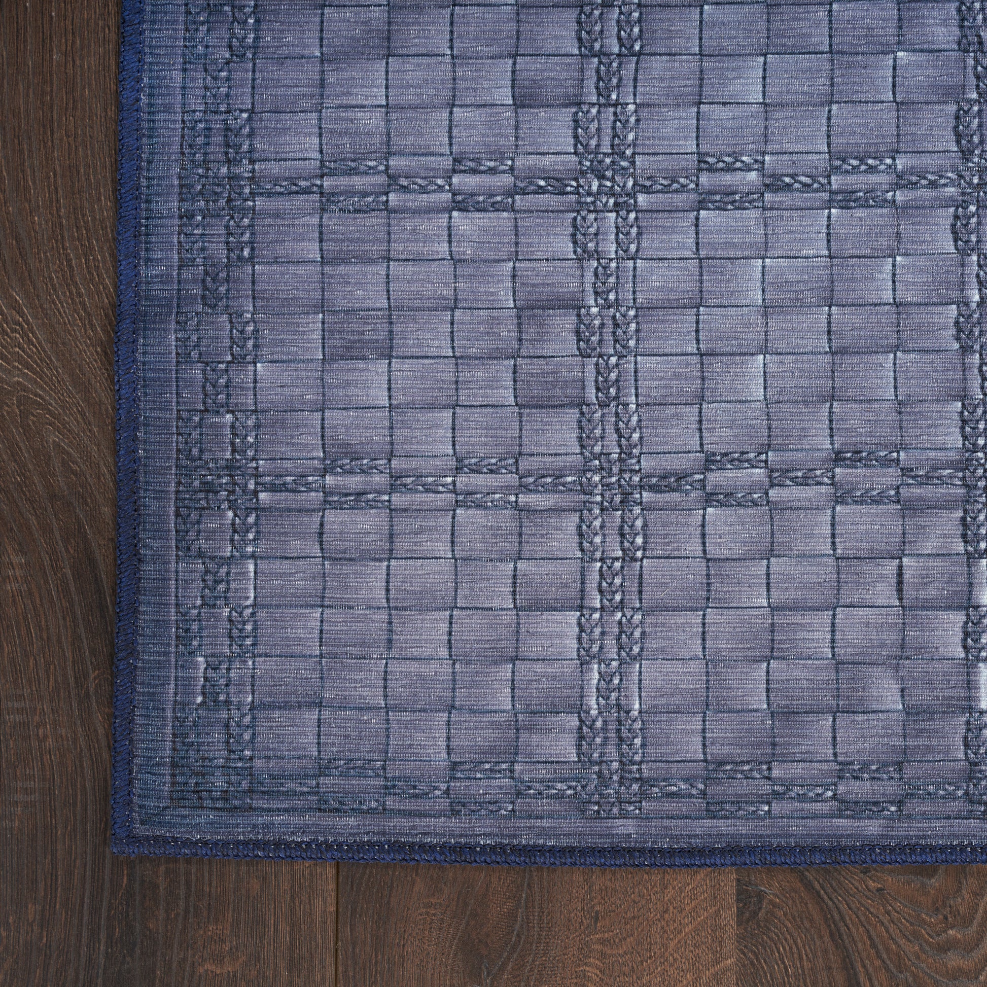 Nourison Home Nourison Washables  Navy Blue  Contemporary