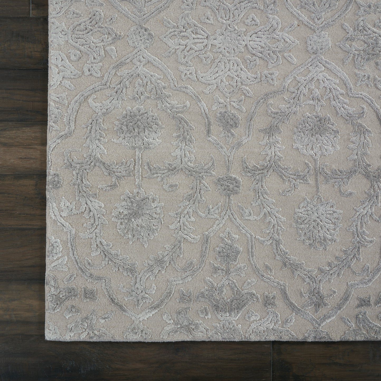 Nourison Home Opaline  Taupe  Transitional