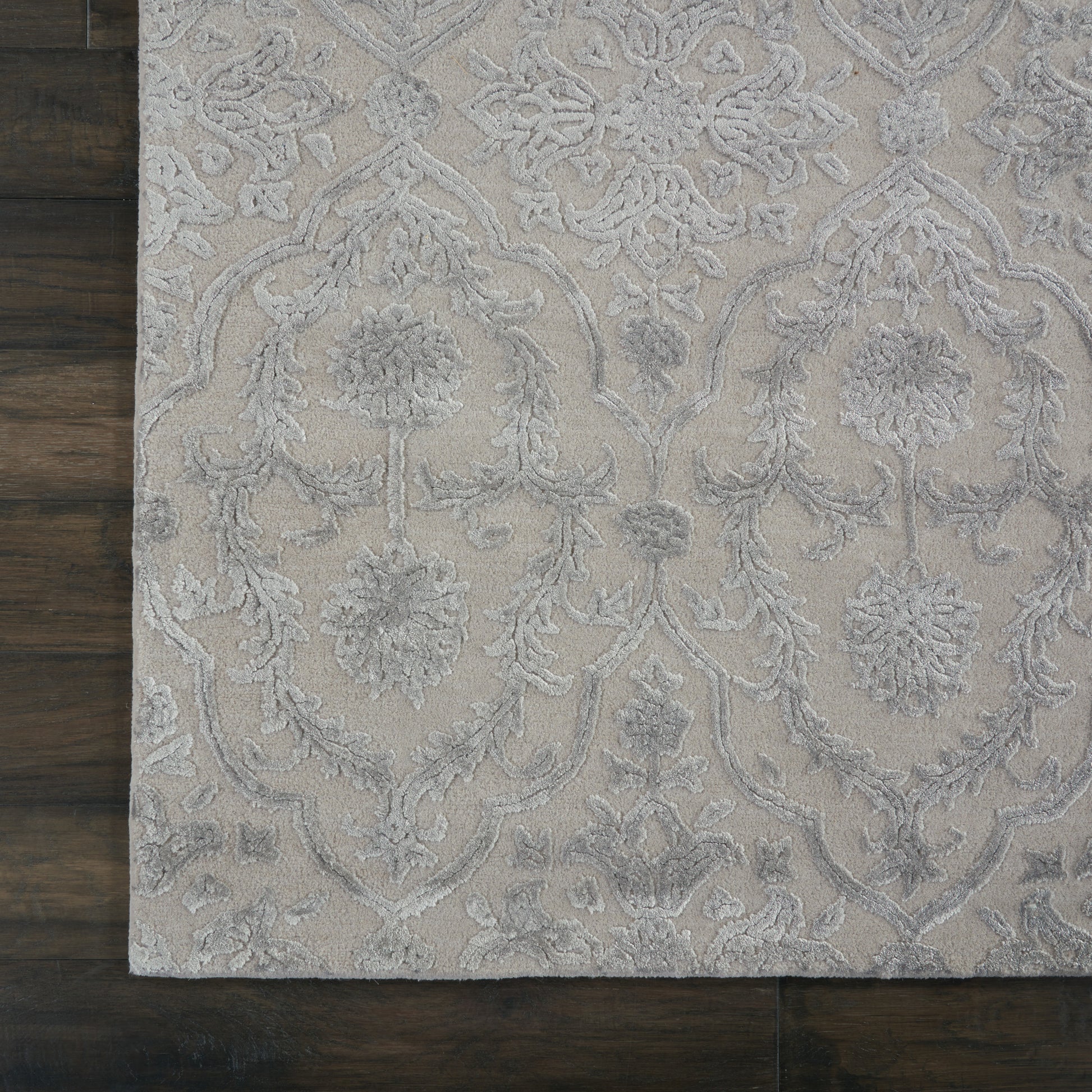 Nourison Home Opaline  Taupe  Transitional