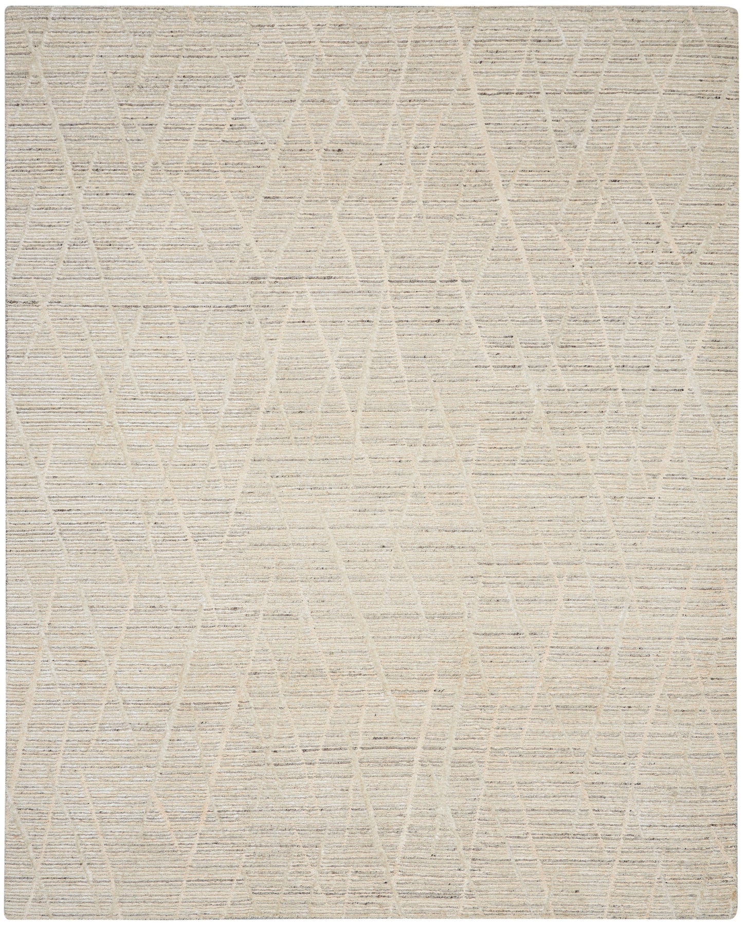 Nourison Home OCEAN OCP02 Pearl Contemporary Knotted Rugs