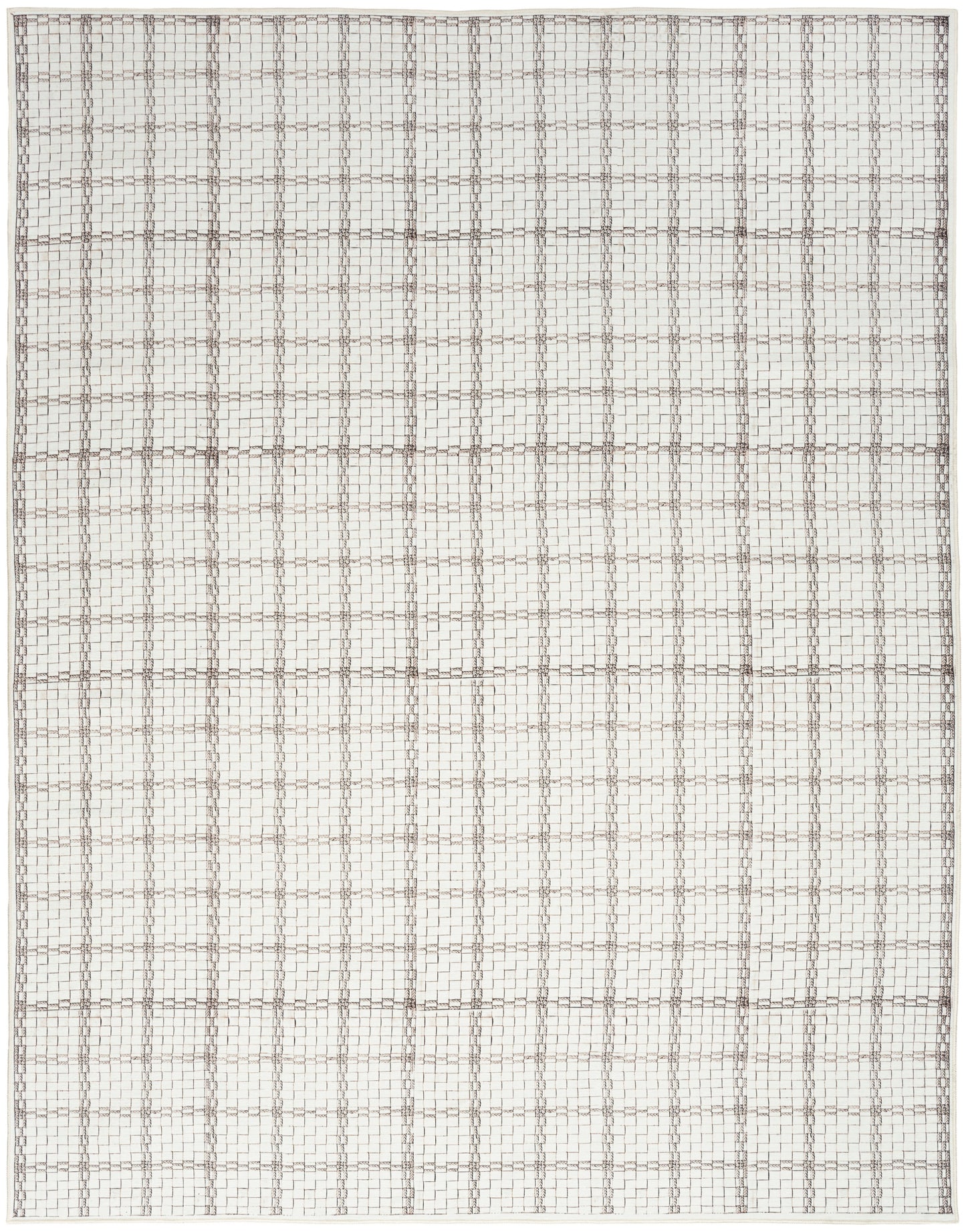 Nourison Home Nourison Washables NWB04 Ivory Contemporary Power-loomed Rug