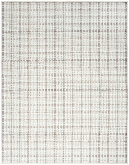 Nourison Home Nourison Washables NWB04 Ivory Contemporary Power-loomed Rug