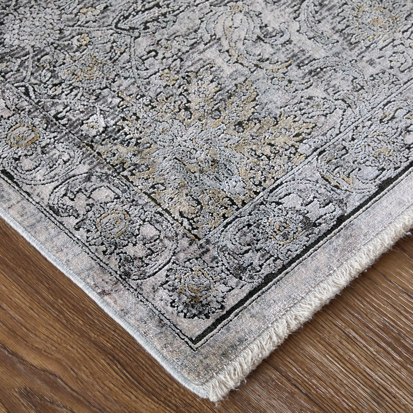 Feizy Sarrant  Sand  Transitional/Farmhouse/Casual