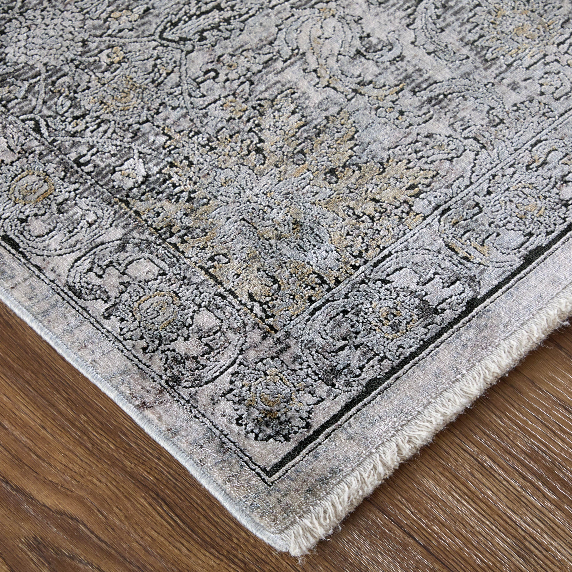 Feizy Sarrant  Sand  Transitional/Farmhouse/Casual