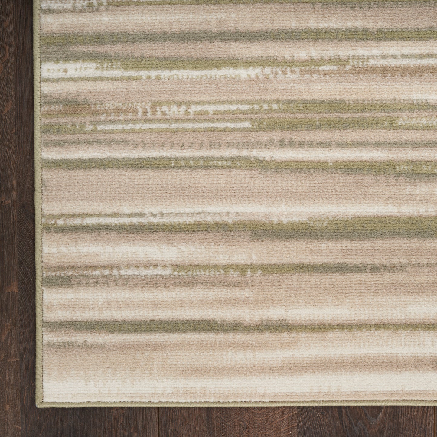 Nourison Home Jubilant  Green Ivory  Contemporary