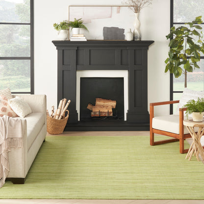 Nourison Home Interweave  Green  Contemporary