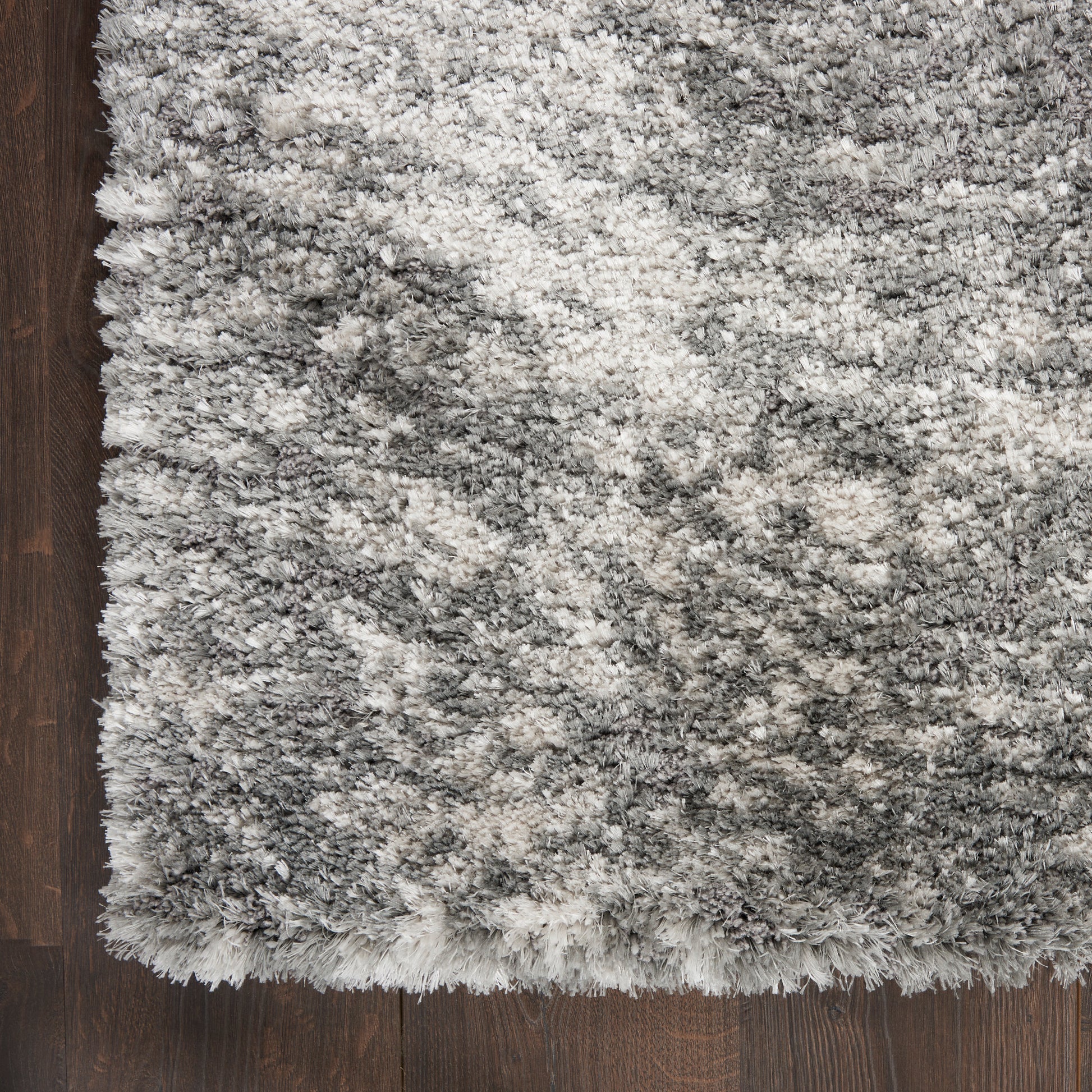 Nourison Home Dreamy Shag  Charcoal Grey  Contemporary