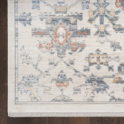 Nourison Home Elegant Heirlooms  Ivory Grey  Traditional