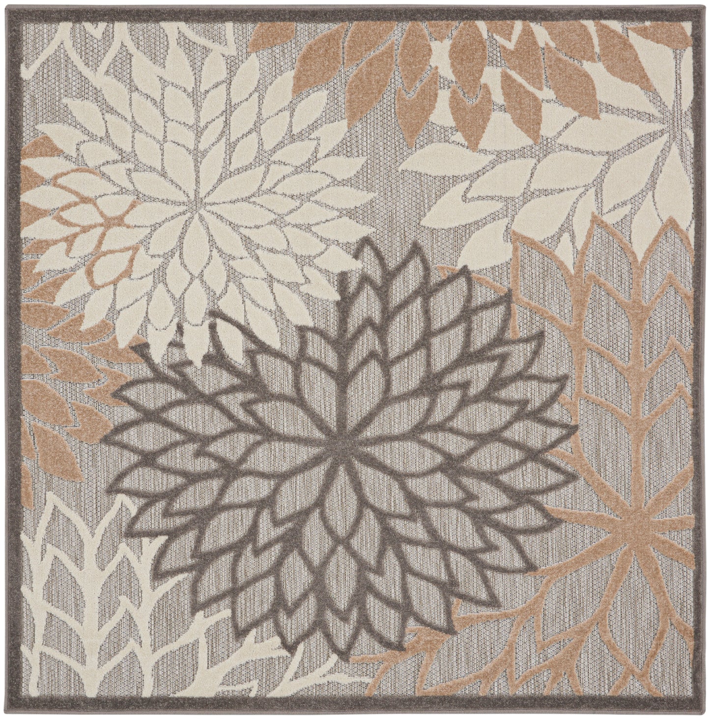 Nourison Home Aloha ALH05 Natural Contemporary Power-loomed Rugs