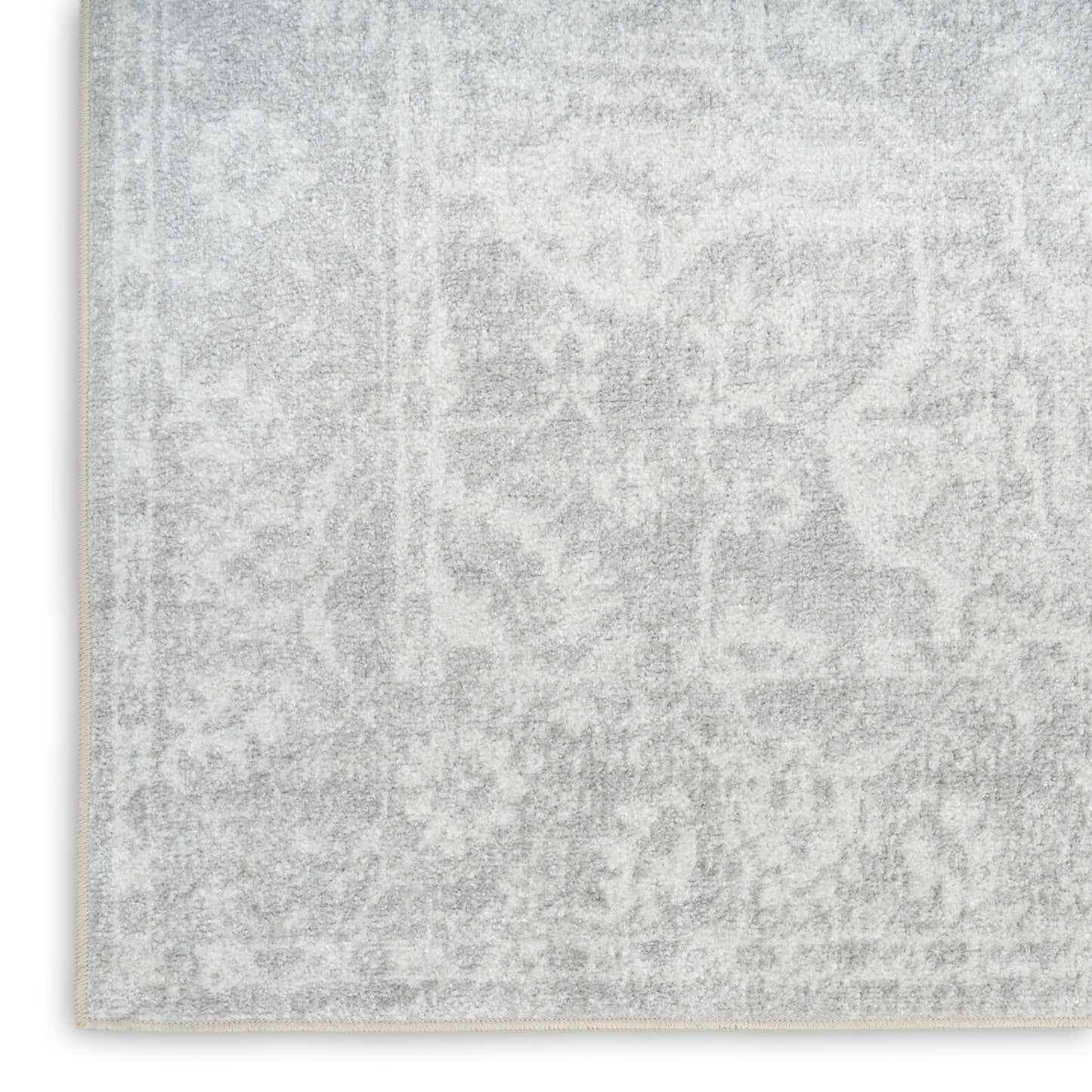 Nourison Home Astra Machine Washable  Grey  Traditional