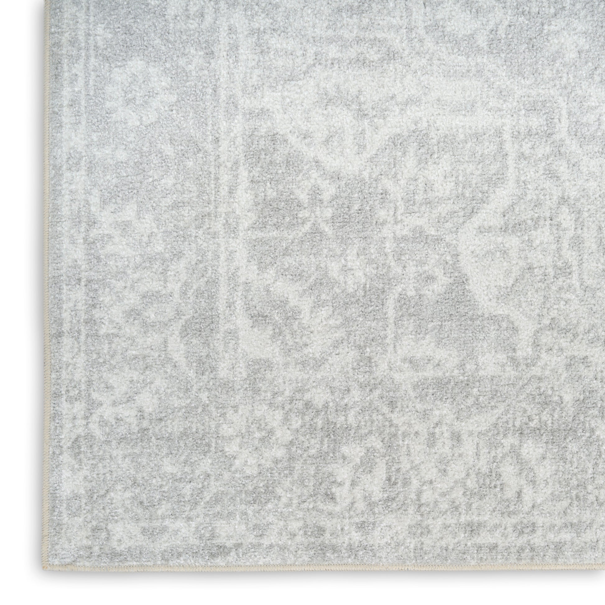 Nourison Home Astra Machine Washable  Grey  Traditional