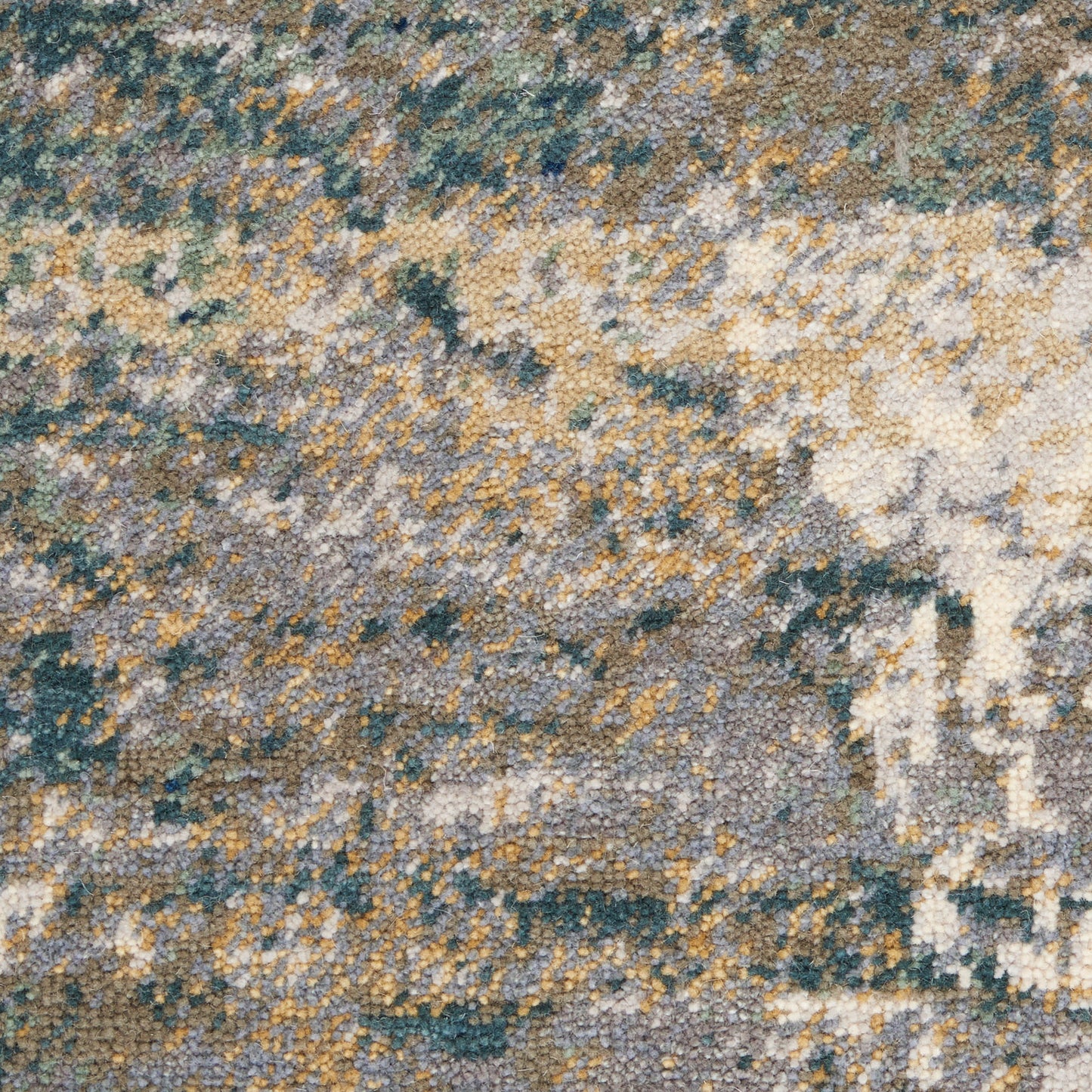 Nourison Home Artworks  Ivory Navy  Contemporary