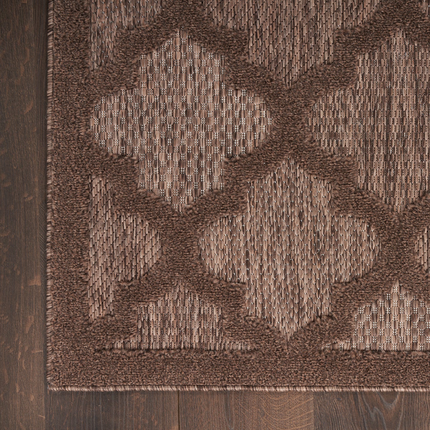 Nourison Home Easy Care  Brown  Contemporary