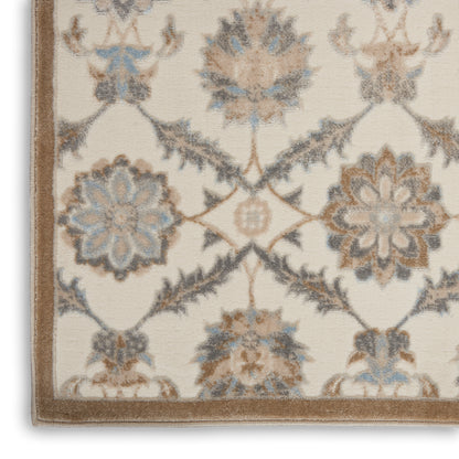 Nourison Home Grand Villa  Cream  Transitional