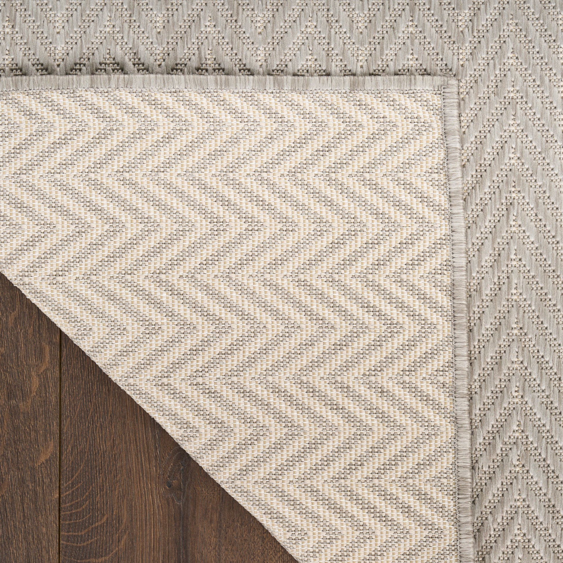 Nourison Home Horizon Indoor/Outdoor  Grey  Contemporary