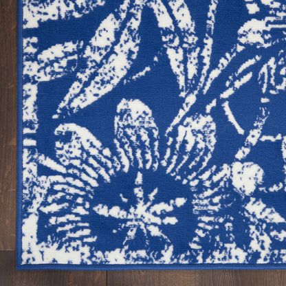 Nourison Home Whimsicle  Navy  Contemporary
